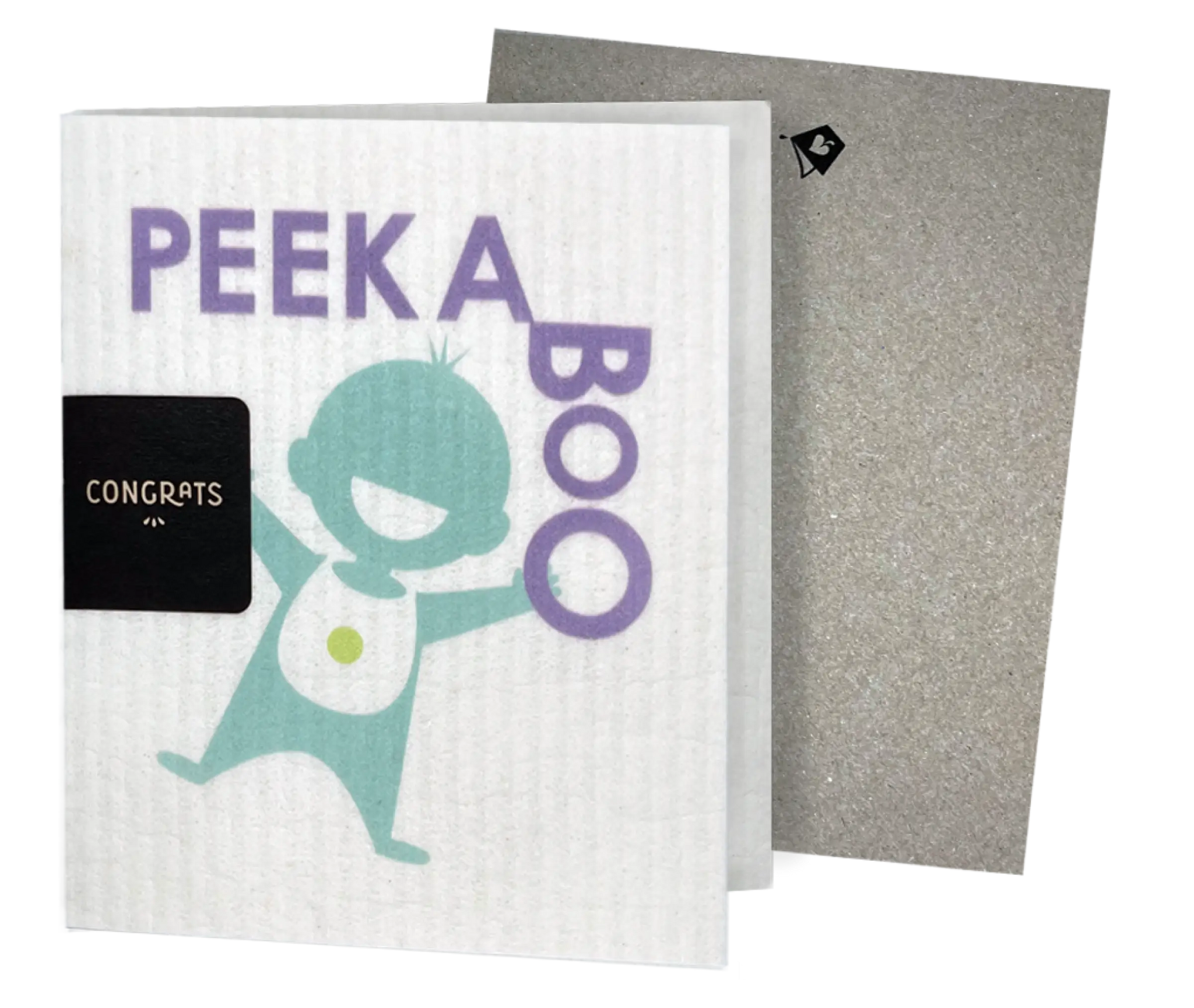 Peak a Boo So Big Baby Clards—Greetings that Clean Up - Eco