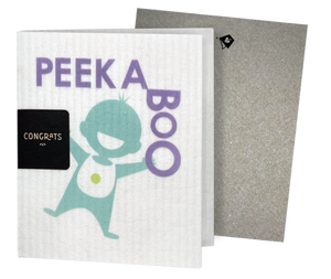 Peak a Boo So Big Baby Clards—Greetings that Clean Up - Eco