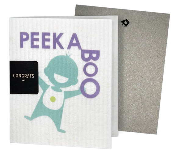 Peak a Boo So Big Baby Clards—Greetings that Clean Up - Eco