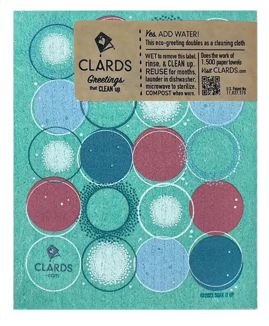 Clard Patented Greeting Cards That Become Cleaning Cloths | Clards® – Soak iT ...