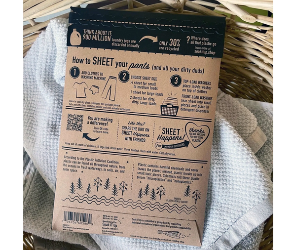 SHEET HAPPENS eco laundry detergent - Laundry Detergent