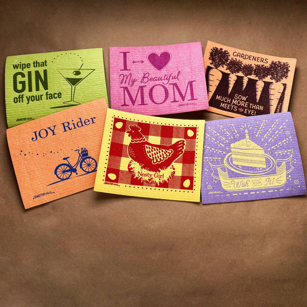 Spring Clean Up Collection Swedish Dishcloths