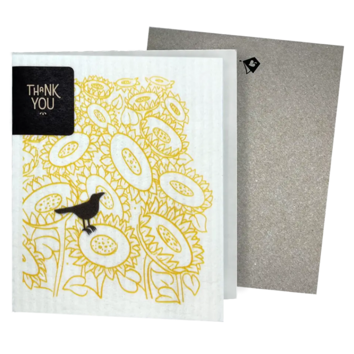 Clard Status Crow Patented Eco Greeting Clard | Soak iT Up – Soak iT Up