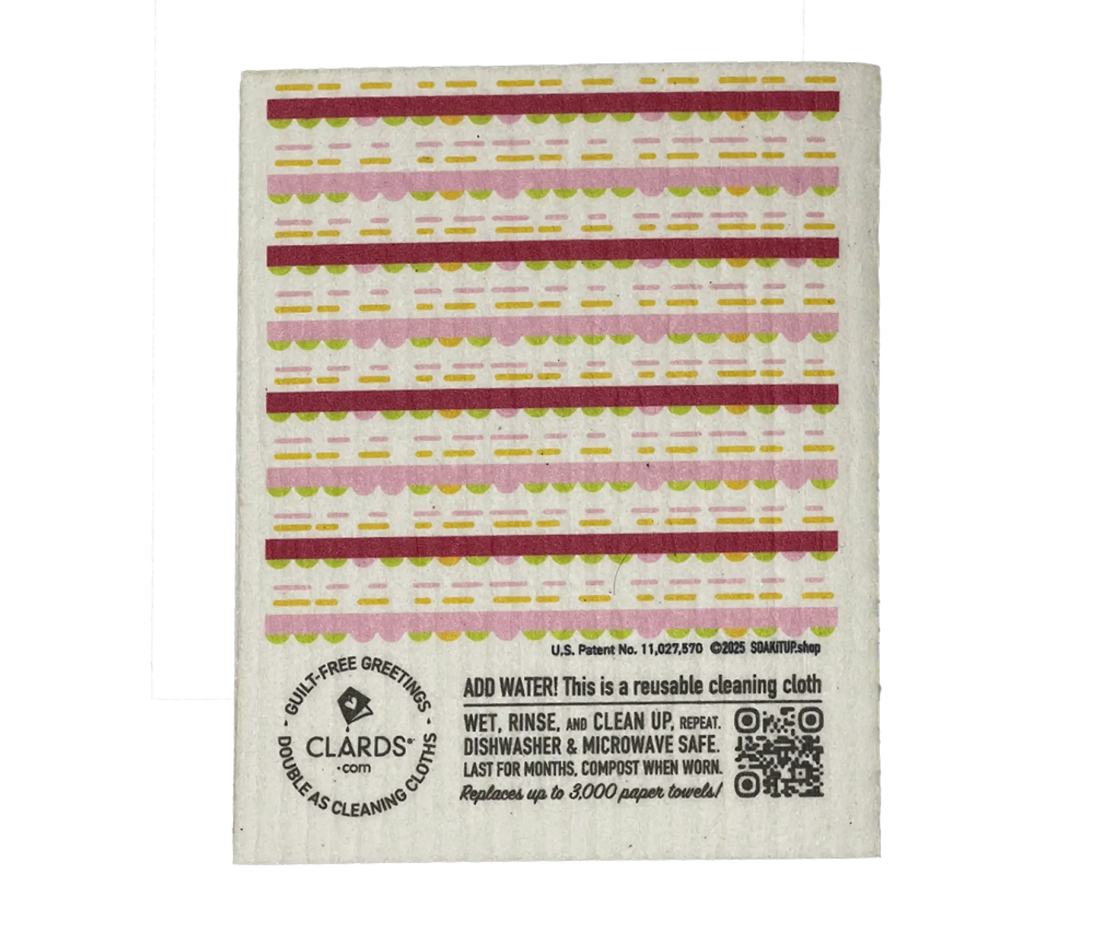 You Take the Cake 2-in-1 Greeting Clard® & Eco Cloth - Eco