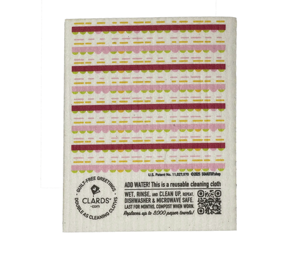 You Take the Cake 2-in-1 Greeting Clard® & Eco Cloth - Eco