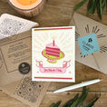 Load image into Gallery viewer, You Take the Cake 2-in-1 Greeting Clard® & Eco Cloth - Eco
