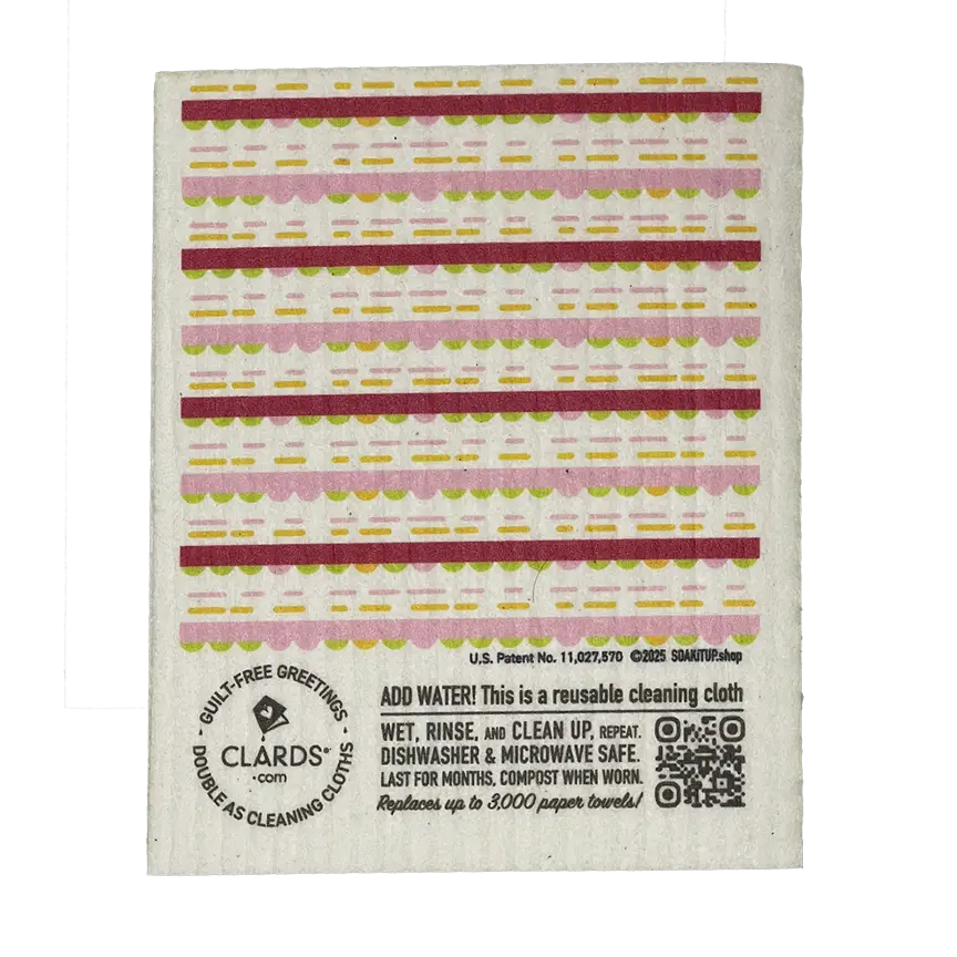 Clard You Take Cake | Patented Eco Greeting Clards | Soak iT Up – Soak iT Up