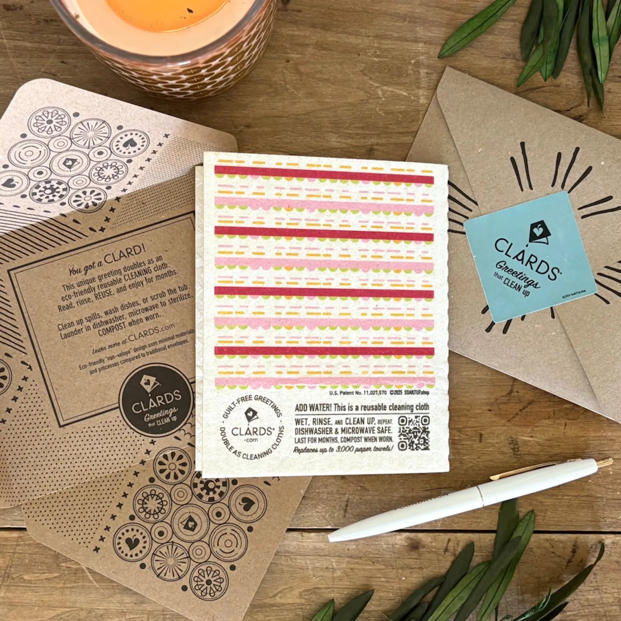You Take the Cake 2-in-1 Greeting Clard® & Eco Cloth - Eco