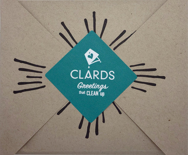 Who’s Your Santa? Clards—Greetings that Clean Up - Greeting
