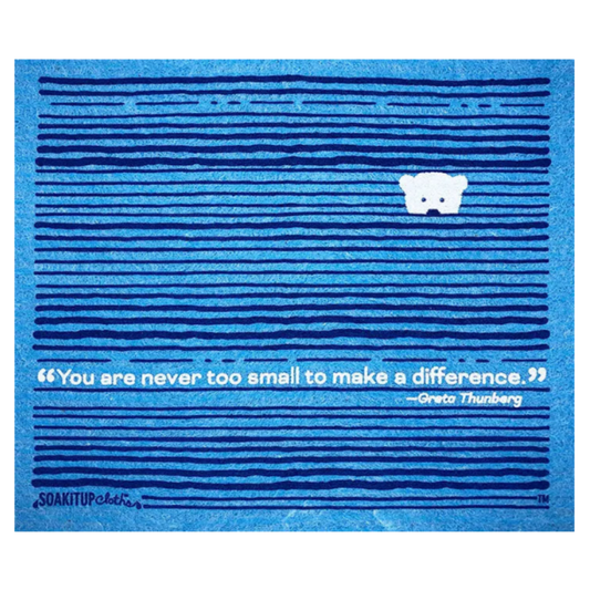 You are never too small to make difference—Greta Thunberg