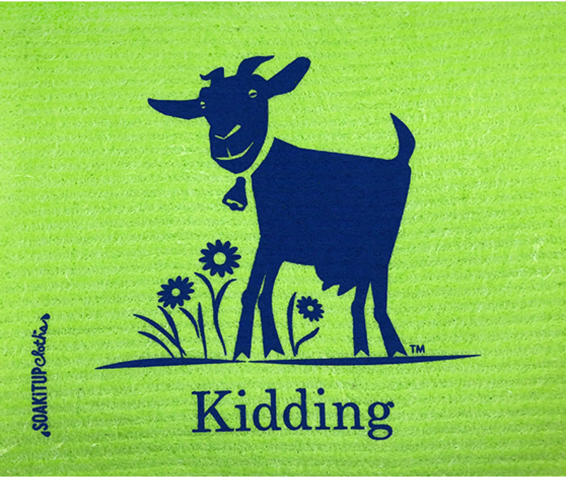 Kidding Goat
